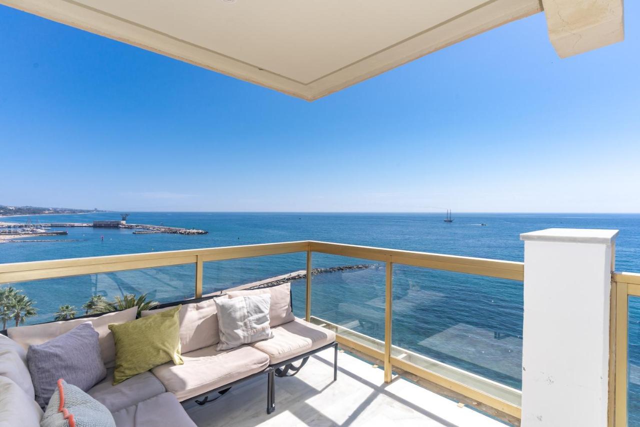 Unique First Line Apartment Marbella Esterno foto