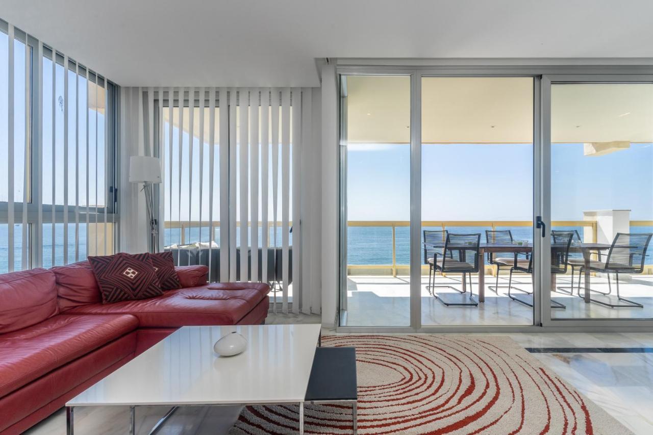 Unique First Line Apartment Marbella Esterno foto